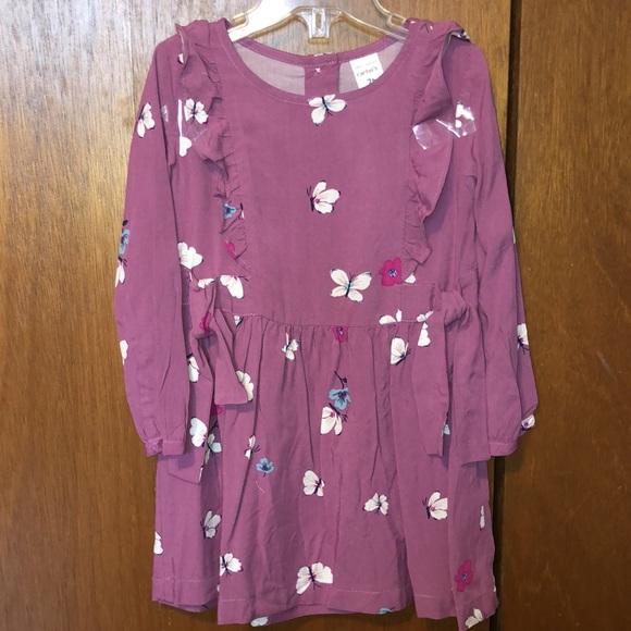 BRAND NEW GIRLS 2 T DRESS. NEW WITHOUT TAGS ON IT. SMOKE FREE HOME. - Picture 2 of 3